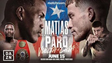 Boxing Matias Vs Paro 6/15/24 15th June 2024